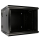 Extralink Szafka wisząca rack 9U 600x600 czarna dwusekcyjna EX.12943 - 489357 - zdjęcie 5